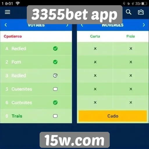 Comparativo entre 3355bet app e concorrentes